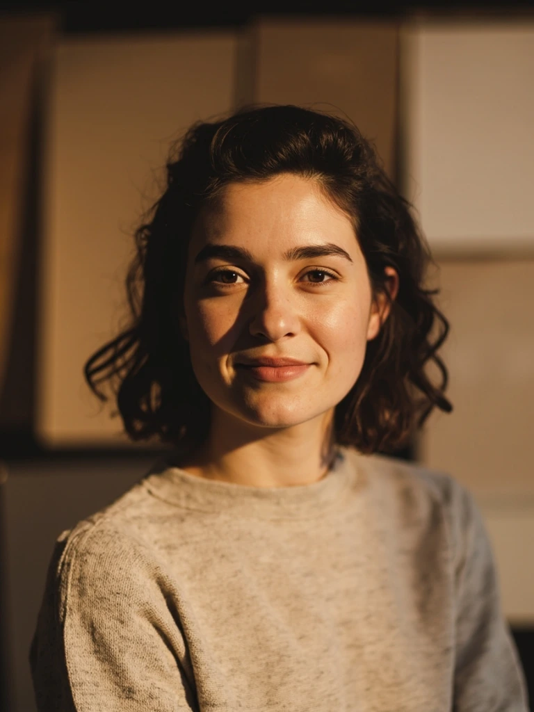 Portrait of illustrator Clara Duarte