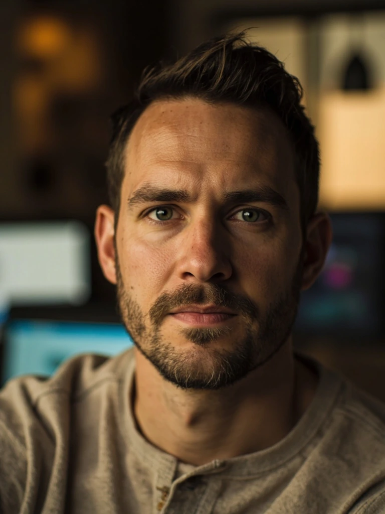 Portrait of back-end engineer Lukas Hoffmann