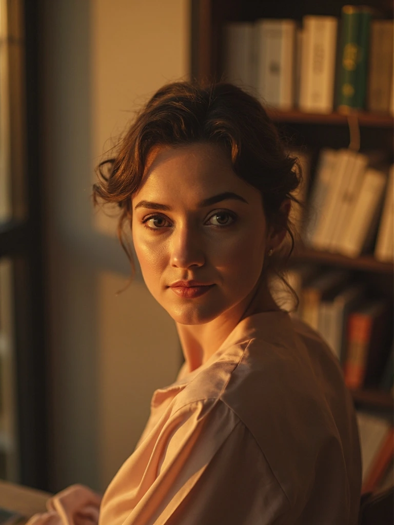Portrait of copywriter Elena Ribeiro