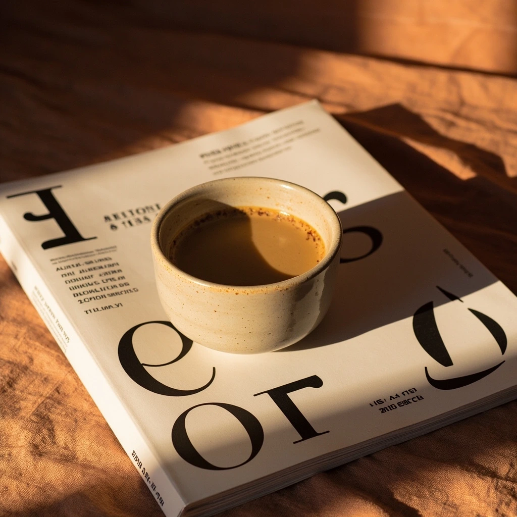 Casa Soldino brand collateral spread, photographed on linen with ceramic props